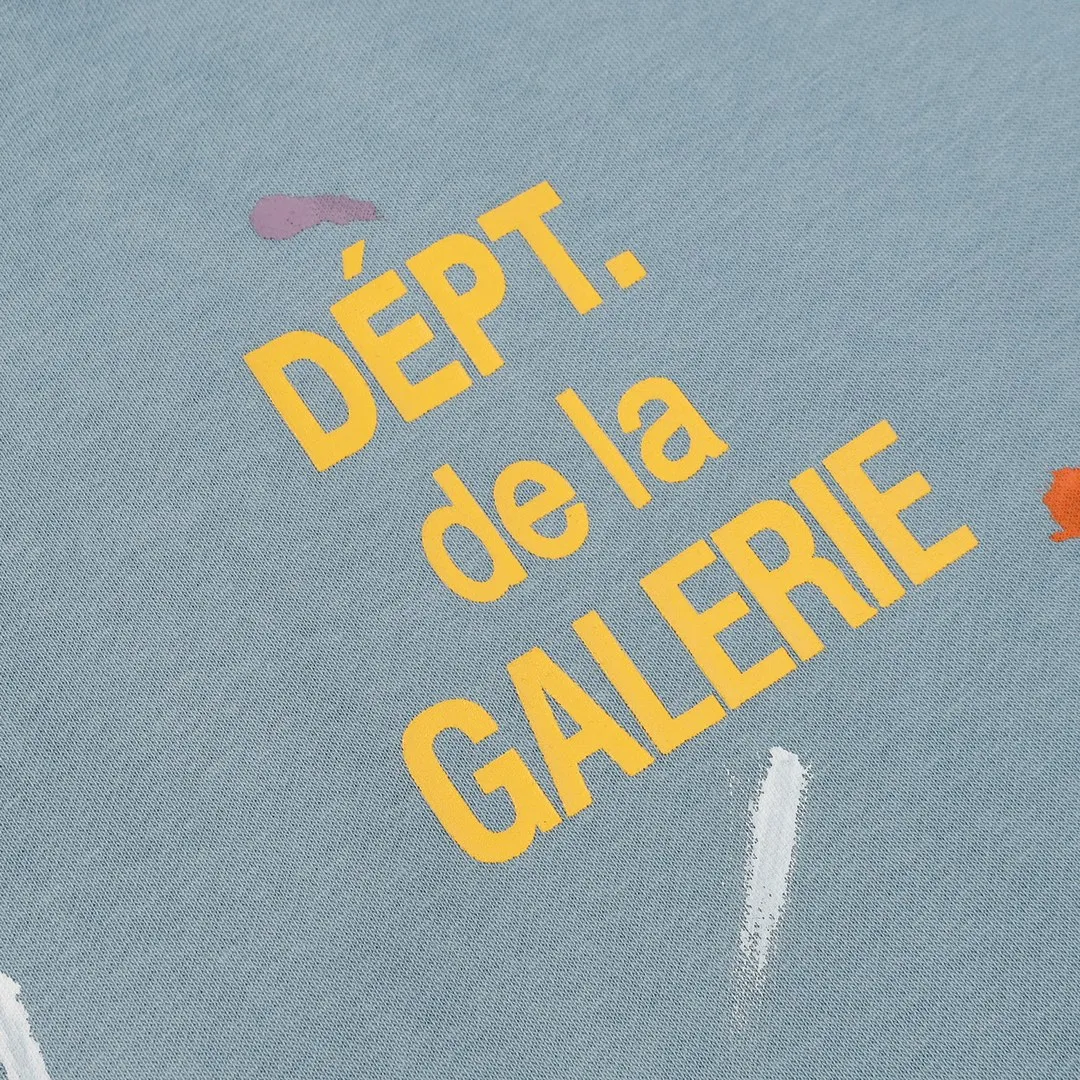 GALLERY DEPT. Autumn new hooded sweatshirt Style number: D3080P210 Color: blue Size: S M L XL
